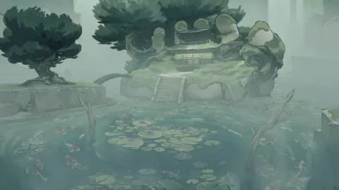 Zen Monastery map, Fog variant