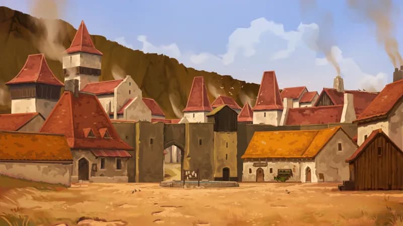 Heart of the Village map, Desert variant thumbnail