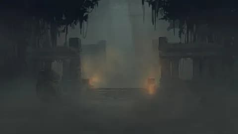 Jungle Temple Entrance map, Fog variant