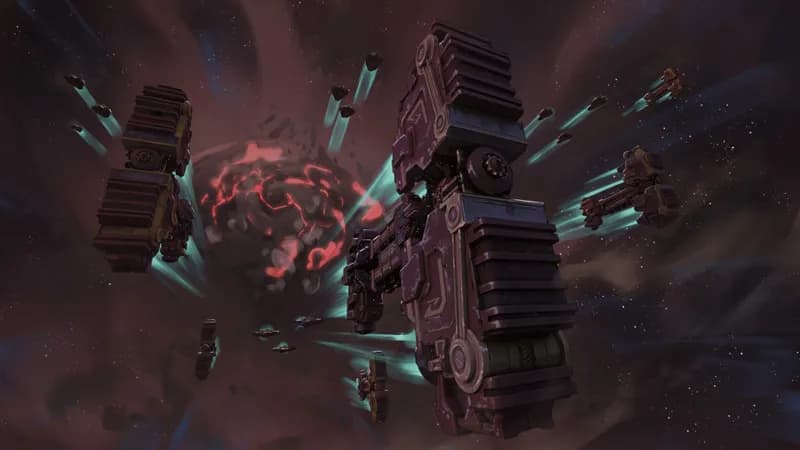 Dwarven Battle Fleet map, Dead World variant thumbnail