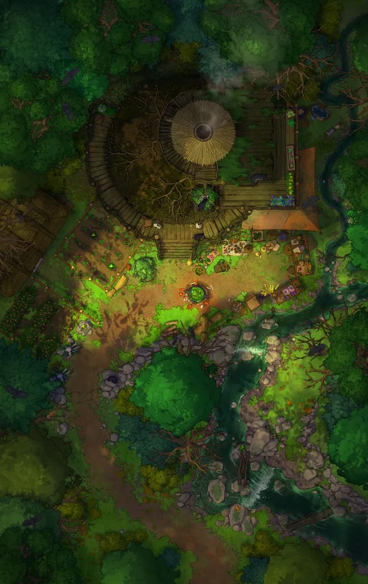 Hidden Witch's Hut map, Original Day variant thumbnail