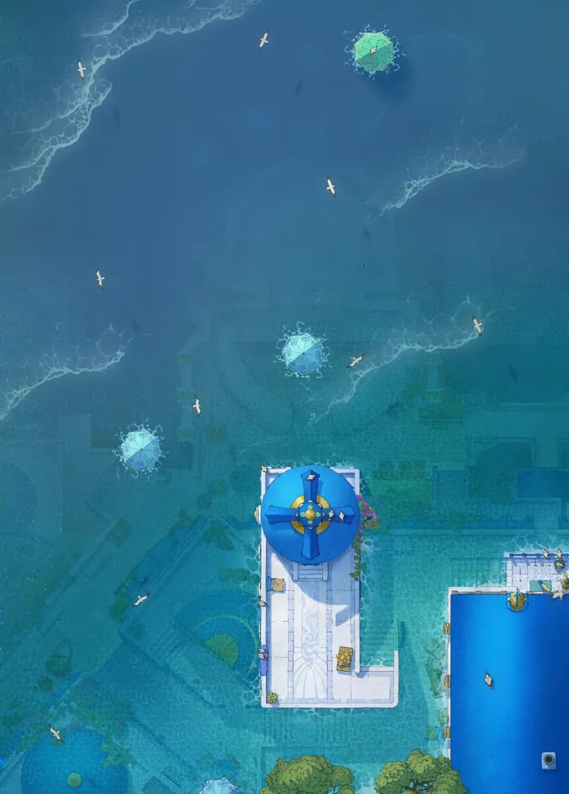 Shimmering Port map, Flood Stage 05 variant thumbnail