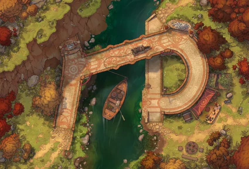 Roving Bridge map, Autumn variant thumbnail