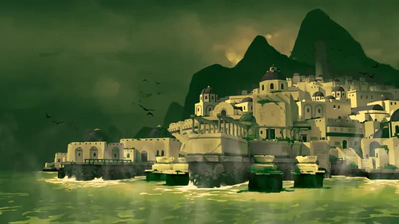 Shimmering Port map, Toxic variant thumbnail