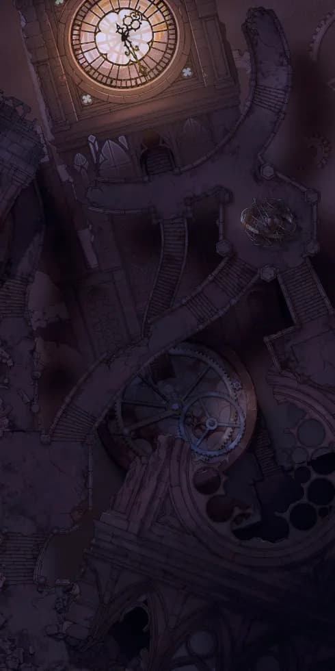 Chrono Chaos Ruins map, Sands of Time Night variant thumbnail