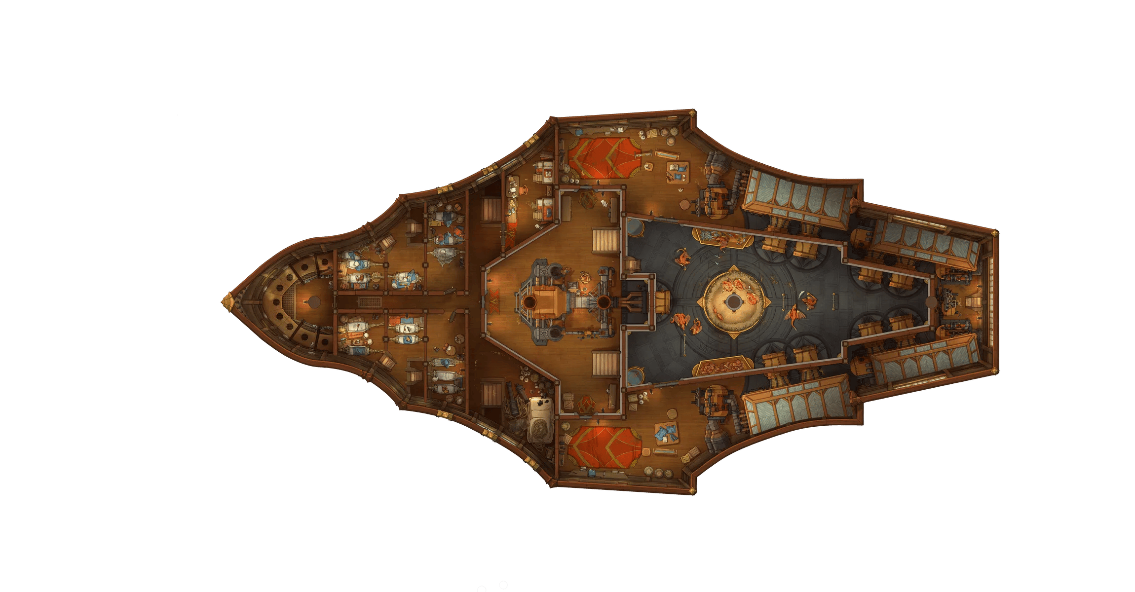 Dragon Ship - Lower Deck map, Original Day variant thumbnail