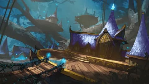 Fairy Treetop Village map, Deep Grove Faction variant thumbnail