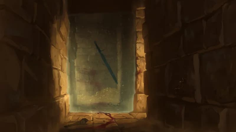 Minotaur Labyrinth map, Gelatinous Cube variant thumbnail
