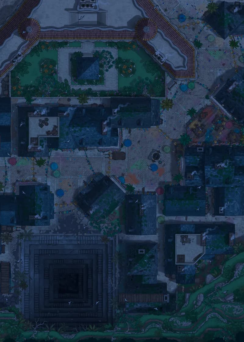 The Renforth and the Black Pit map, Carnival No Float Night variant thumbnail
