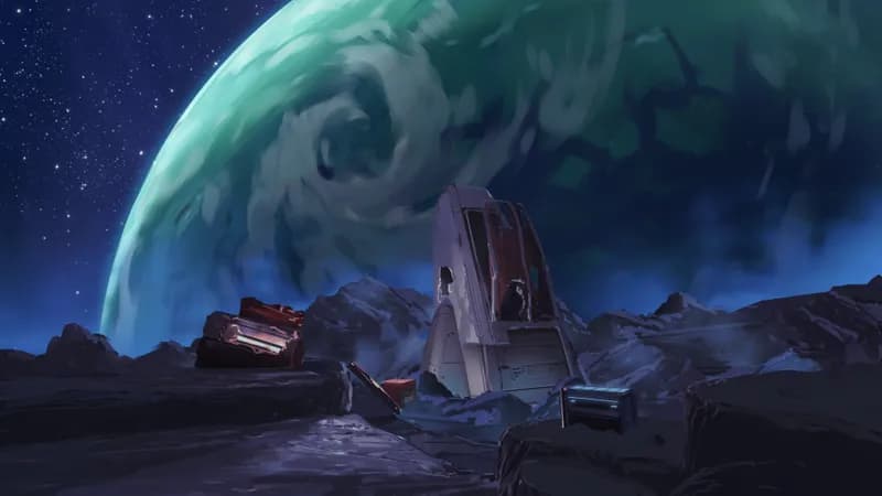 Crash Site Repair Camp map, Moon Landing variant thumbnail