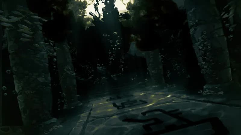 Deep Sea Temple map, Cursed variant thumbnail