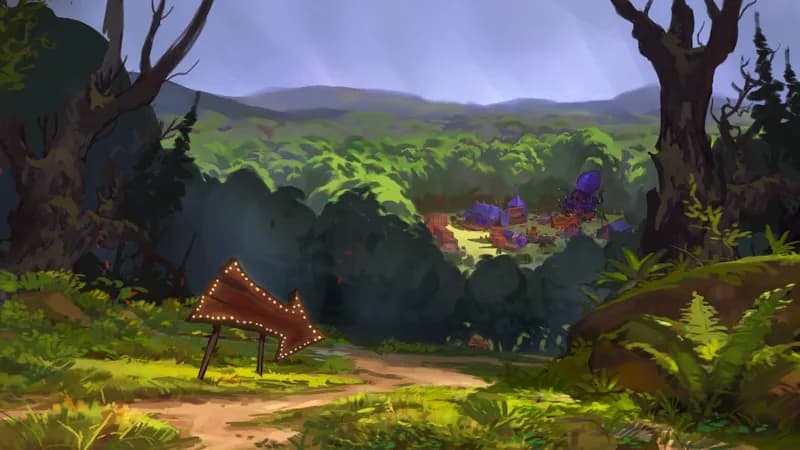 Monster Festival map, Forest Trail variant thumbnail