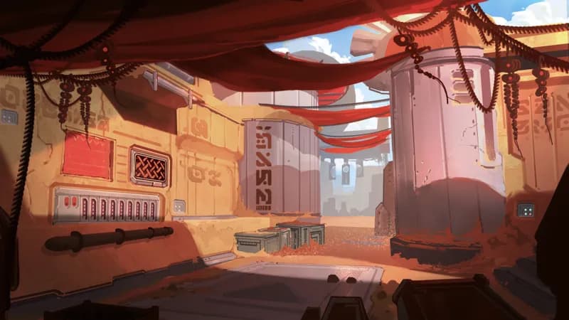 Desert City Gates map, Blue Sky variant thumbnail
