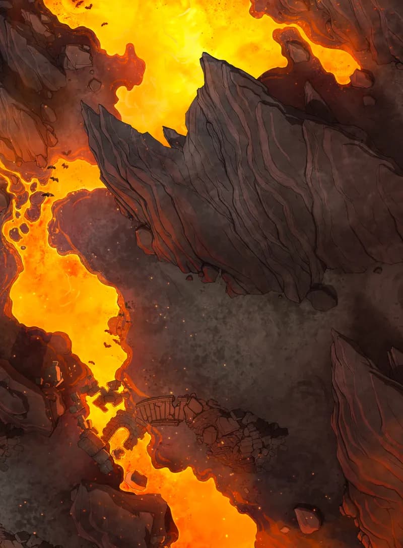 Dragonlands Fort map, Trail variant thumbnail