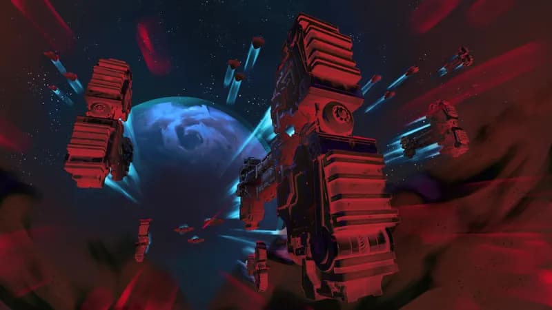 Dwarven Battle Fleet map, Enter the Void variant thumbnail