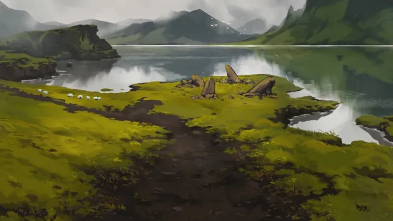 Iron Age Hamlet map, Standing Stones variant thumbnail