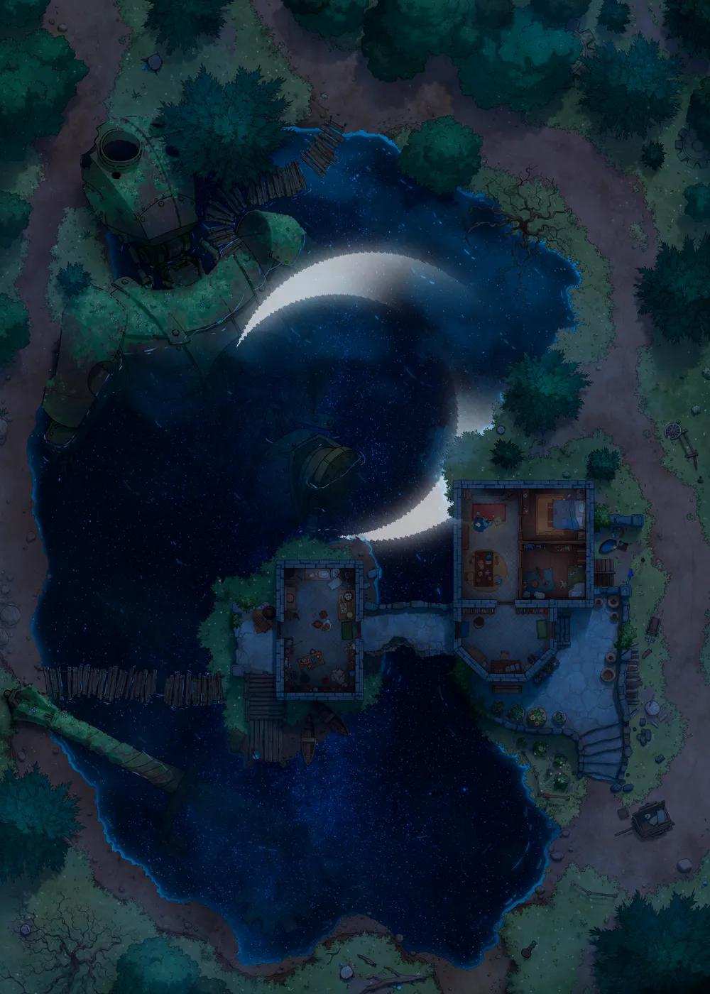 Rusty Robot Lake map, Astral Reflection variant thumbnail