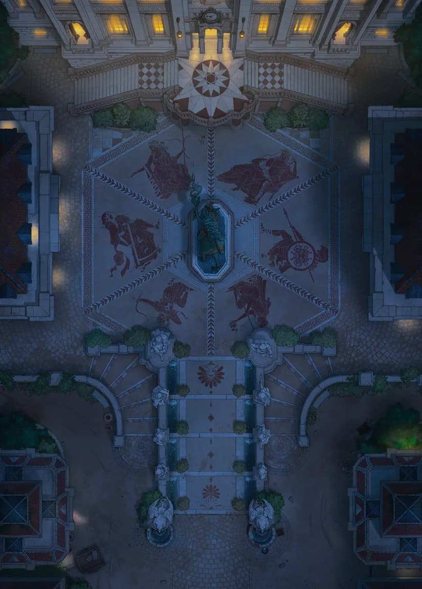 Grand Duke's Plaza map, Original Night variant thumbnail