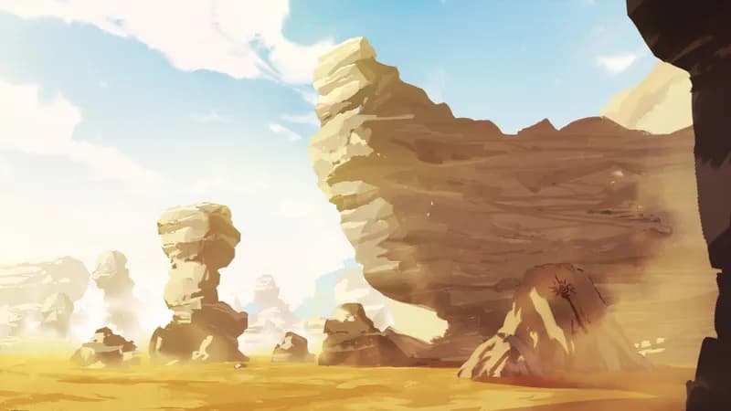 Tidal River map, Desert variant thumbnail