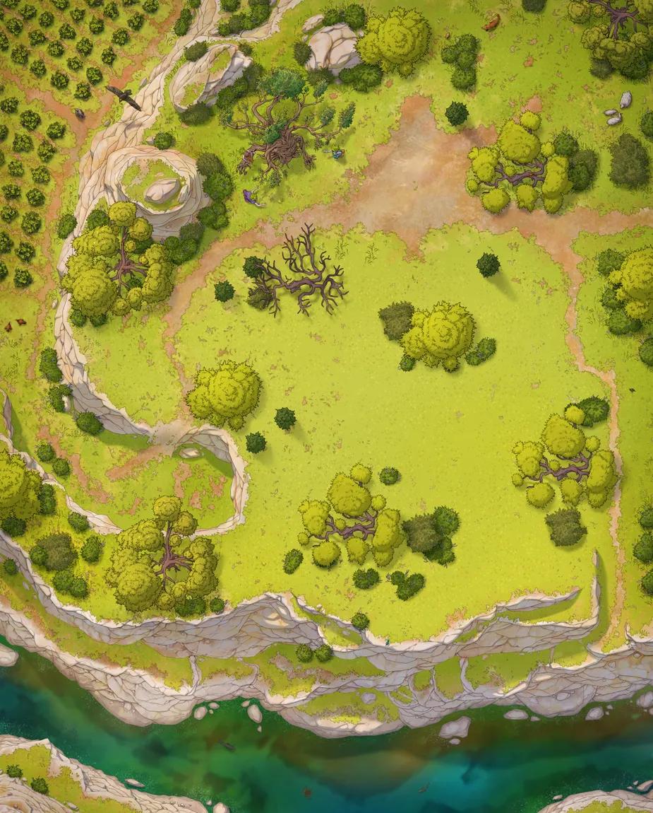 Archon's Villa map, Natural Day variant thumbnail