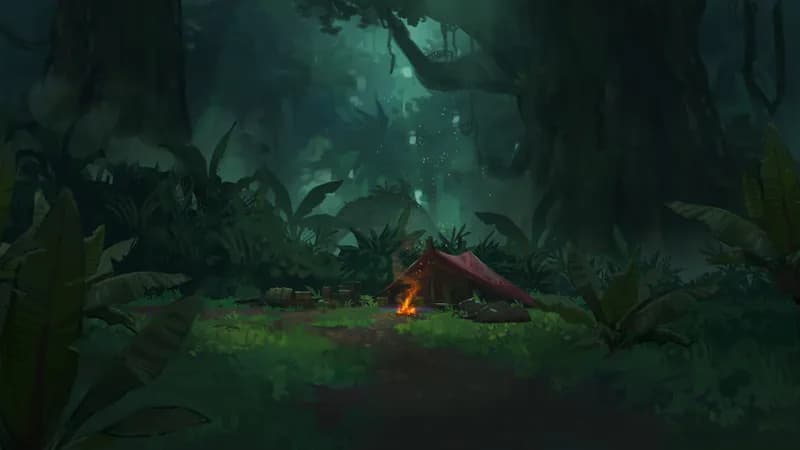 Cloud Forest Camp map, Trail variant thumbnail