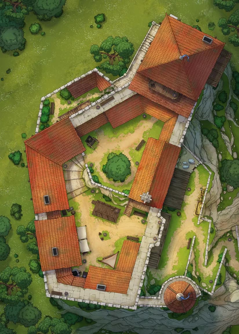 Island Toll Castle map, Grasslands variant thumbnail