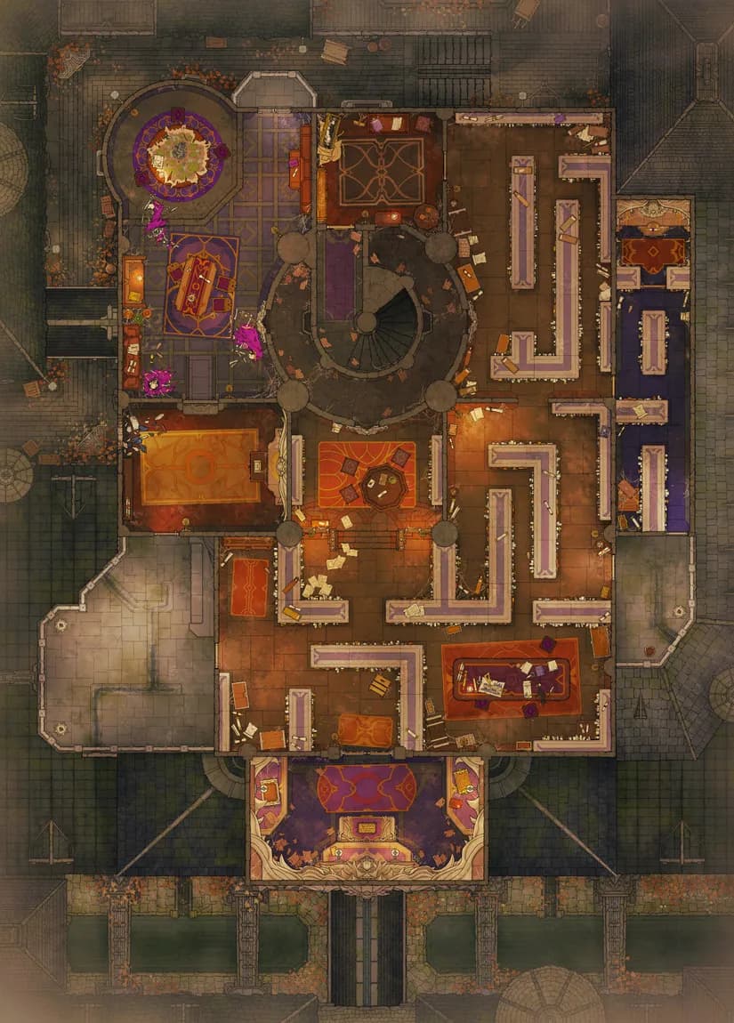 Muniment Chamber map, Original Day variant thumbnail