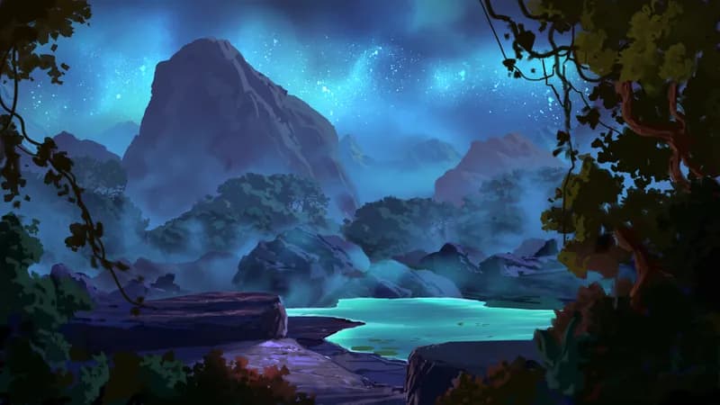 Crash Site Repair Camp map, Natural Night variant thumbnail