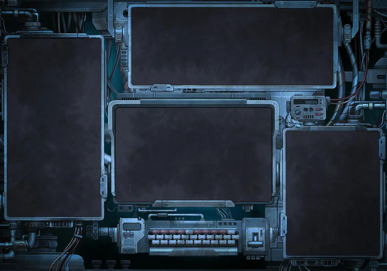 Cyber Maze map, Frozen variant