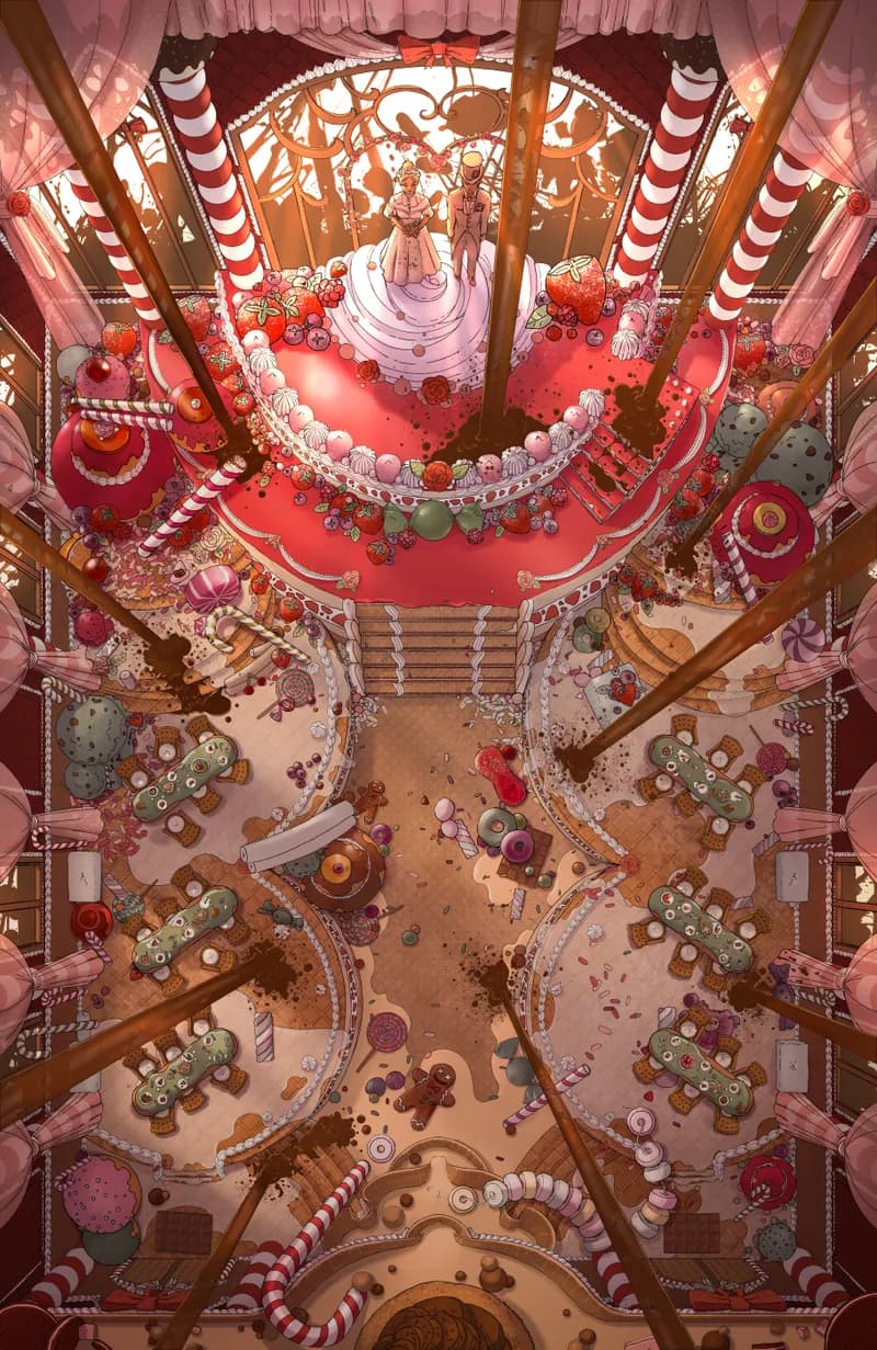 Candy Castle Banquet Hall map, Chocolate Break variant thumbnail