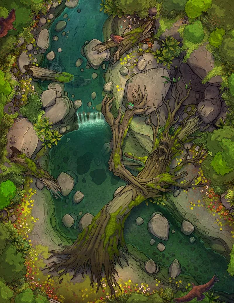 Treant Falls map, Summer variant thumbnail