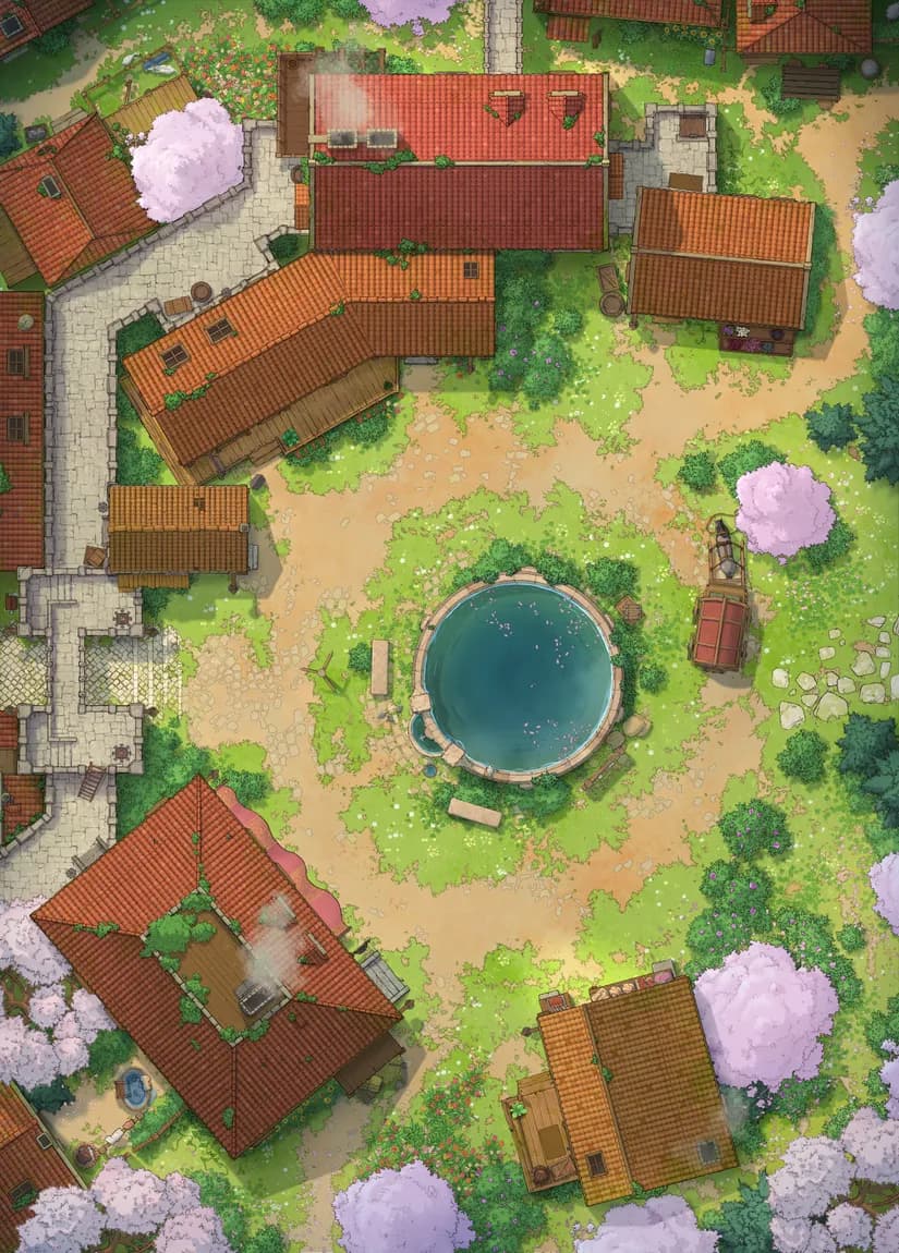Heart of the Village map, Spring variant thumbnail