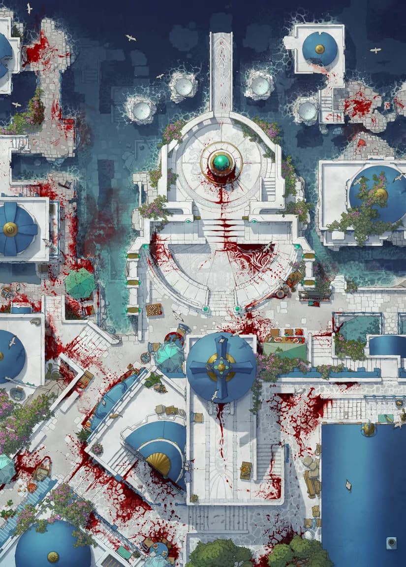 Shimmering Port map, Massacre variant thumbnail