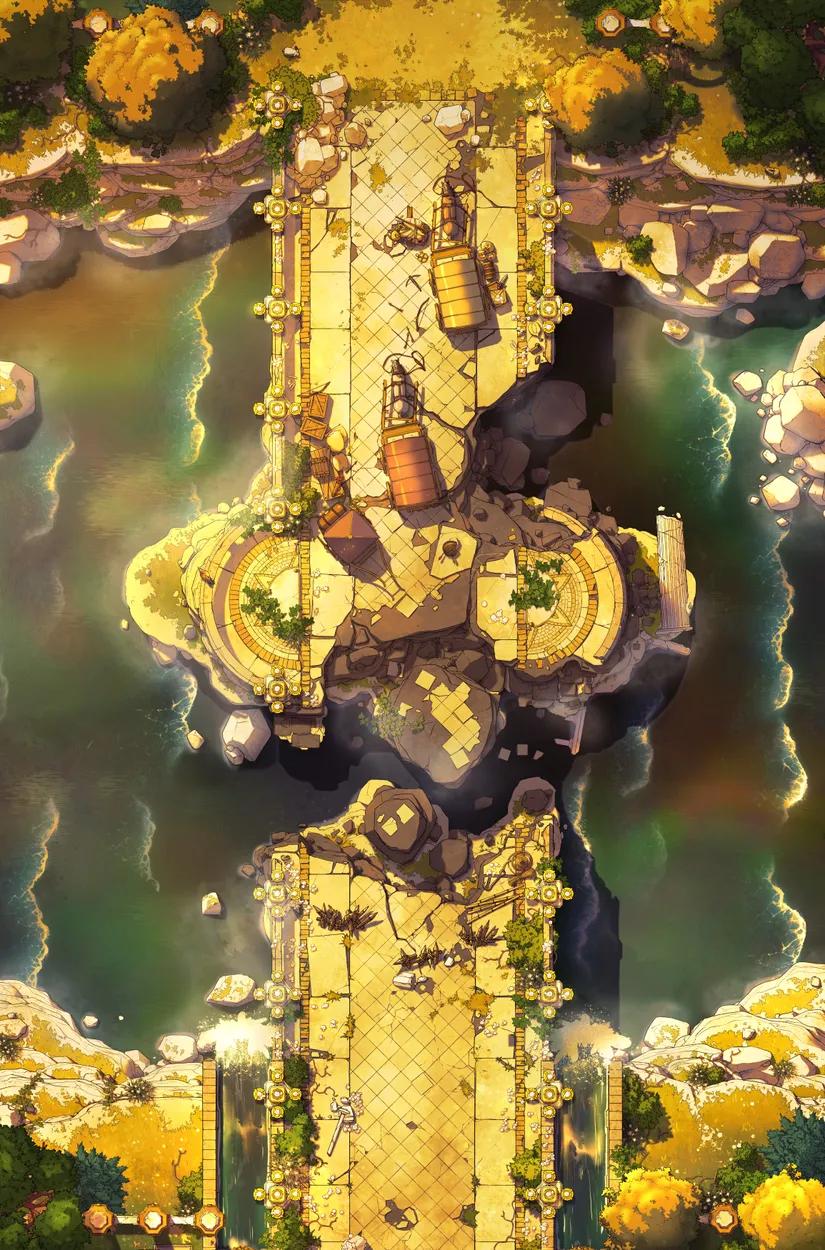 Empyreal Bridge map, Road Block variant thumbnail