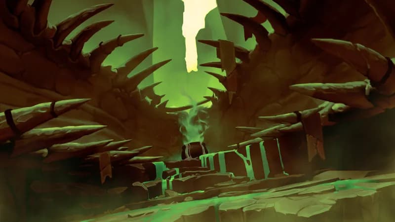 Annis Hag Lair map, Toxic variant thumbnail