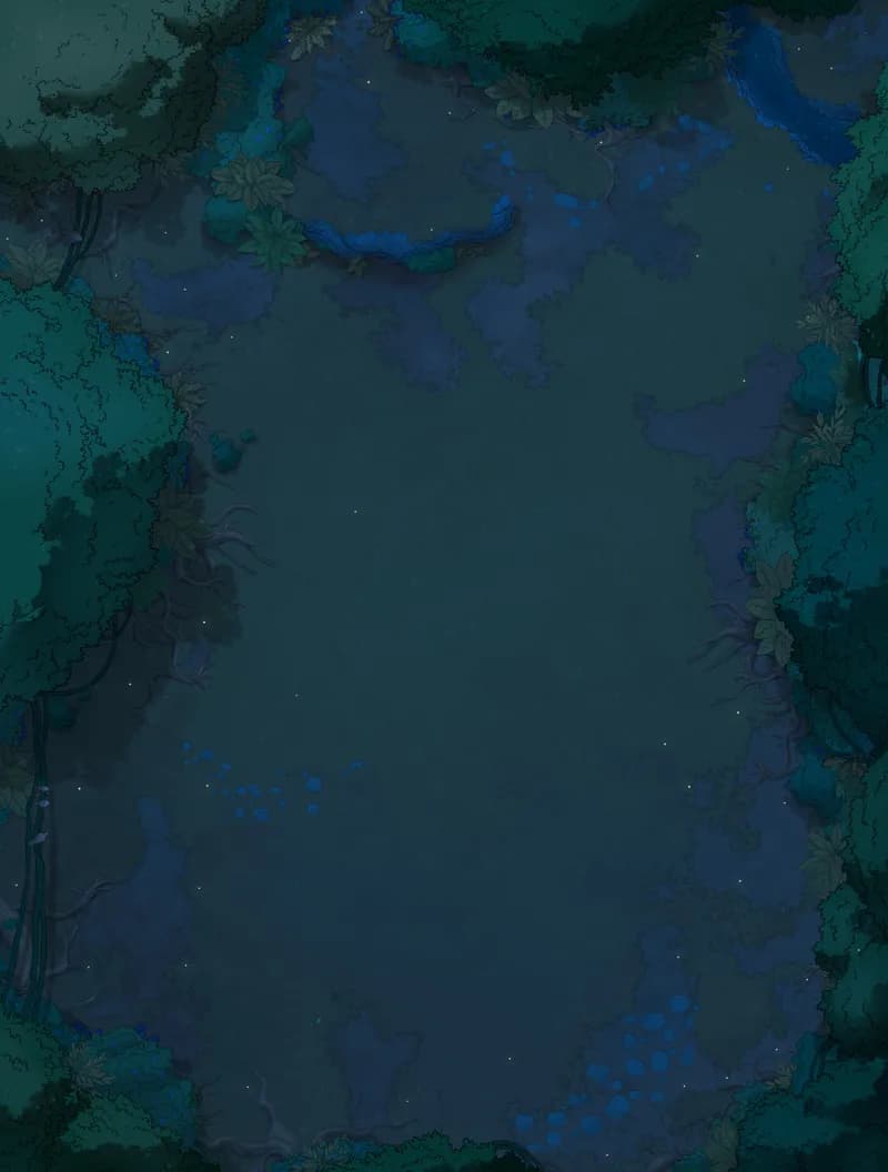 Elven Archery School map, Natural Night variant thumbnail