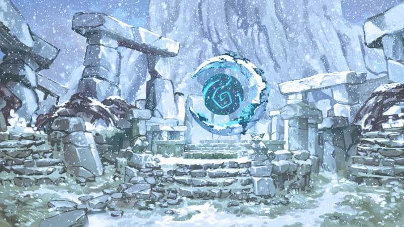 Mysterious Druid Grove map, Winter variant thumbnail