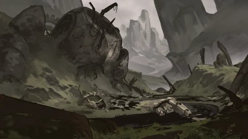 Warforged Titan Scrapyard map, Mournland variant thumbnail