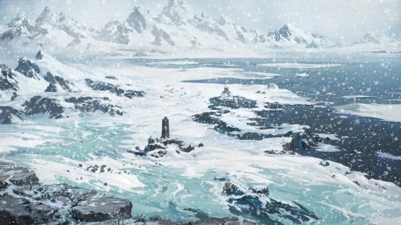 Arctic Tundra map, Snow variant thumbnail