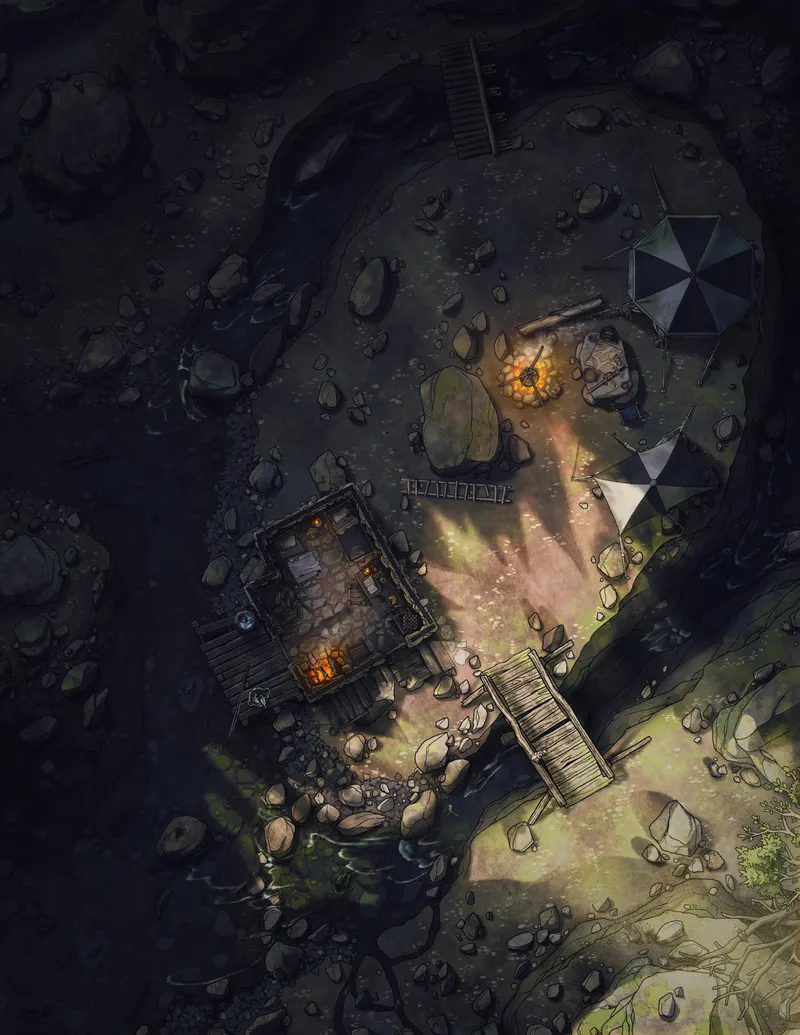 Knight's Refuge map, Cave variant thumbnail