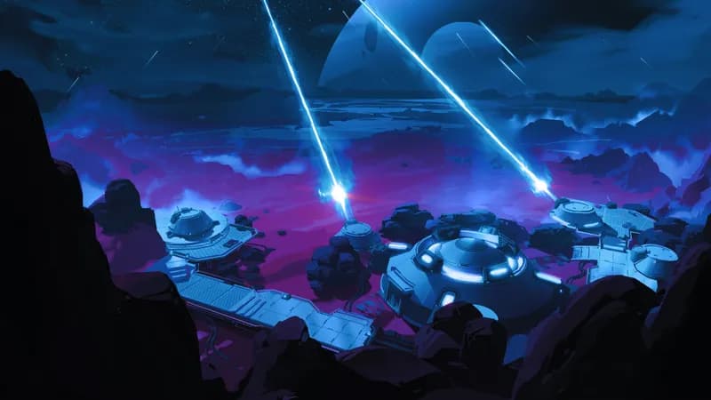 Desert Compound map, Blue Lasers variant thumbnail