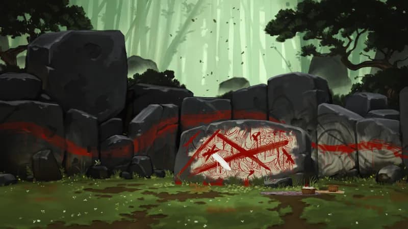 Dragon's Memorial map, Graffiti variant thumbnail