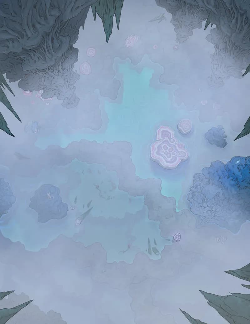 Healing Cave Spring map, Fog variant thumbnail