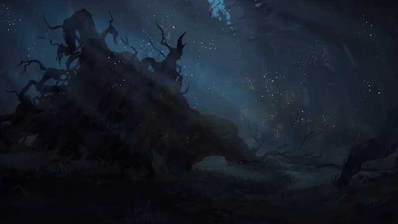 Depths of the Festerwood map, Meadows Night variant thumbnail