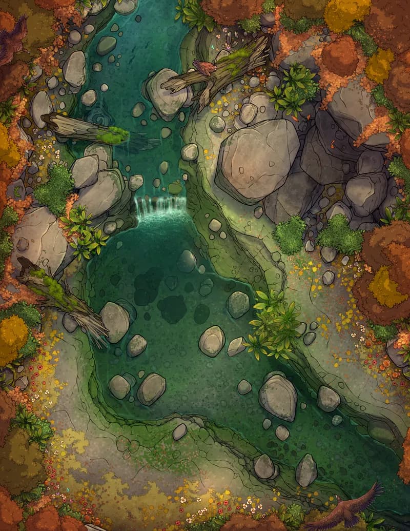 Treant Falls map, No Tree Day variant thumbnail