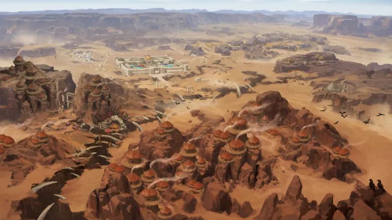 Rocky Desert map, Horde Lands variant thumbnail