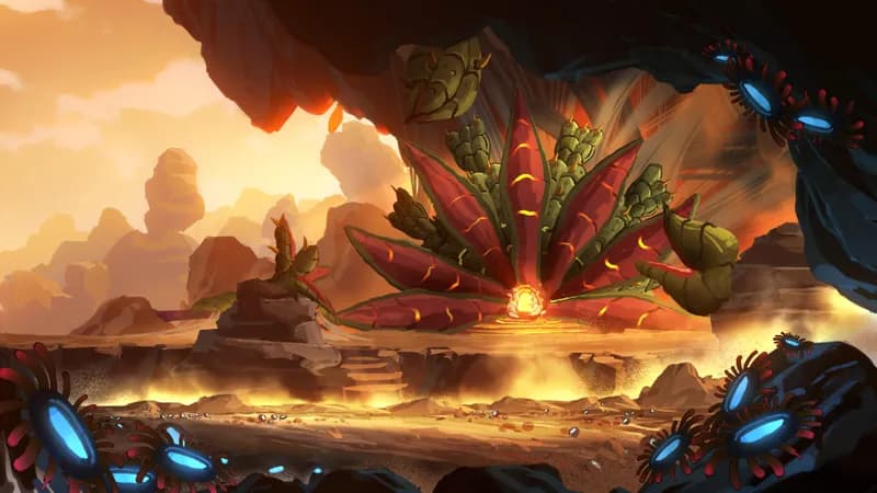 Alien Hive Entrance map, Original Day variant thumbnail