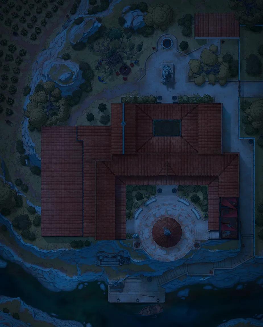 Archon's Villa map, Roof Dark variant thumbnail
