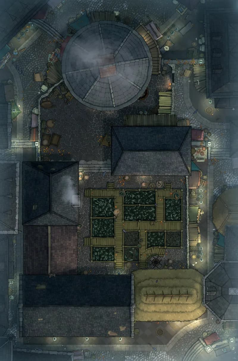 Eel Abattoir map, Rooftop Night variant thumbnail