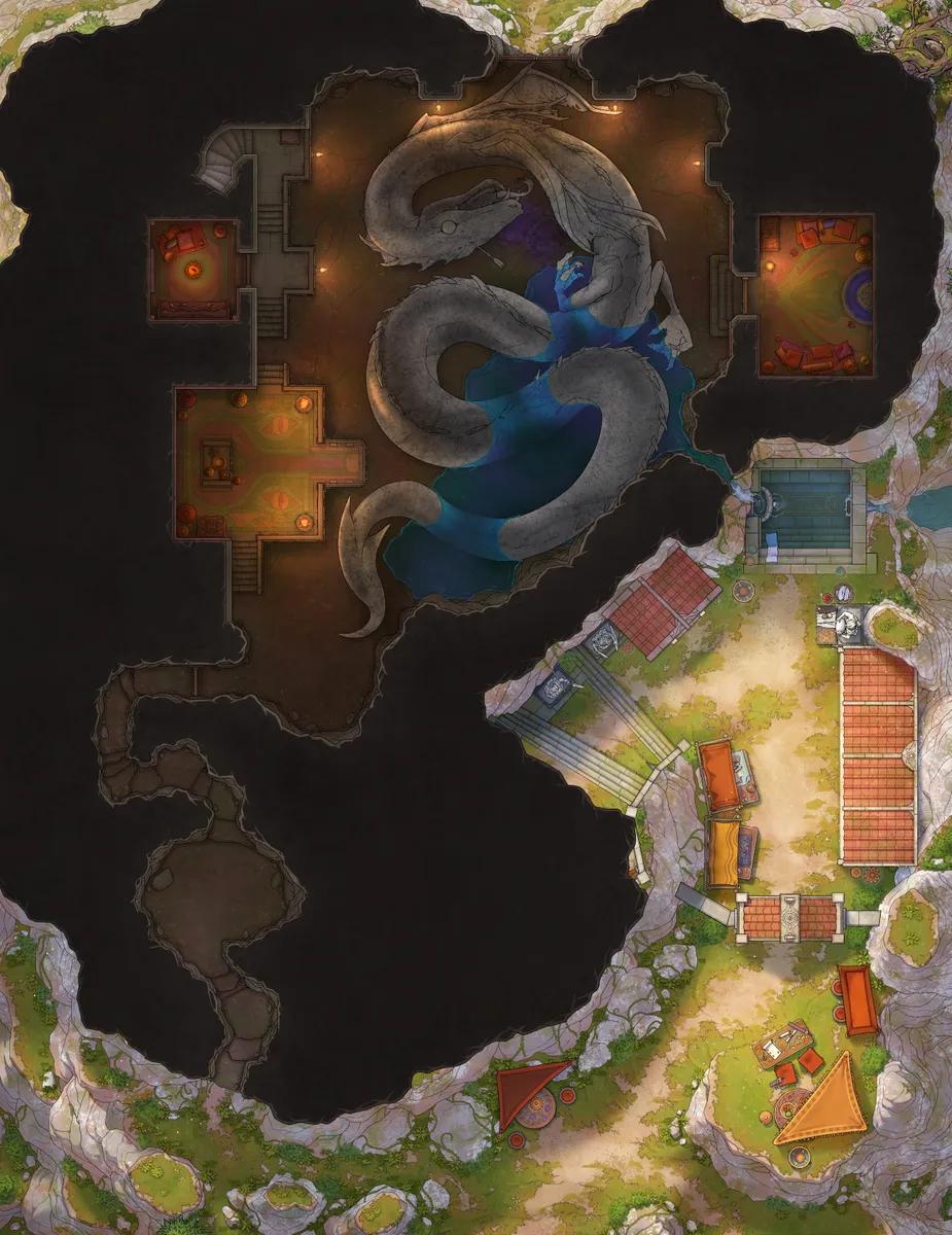 Temple of the Oracle map, Oracles Lair Arrow of Medusa variant thumbnail